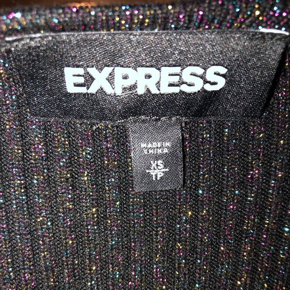 Express glitter dress